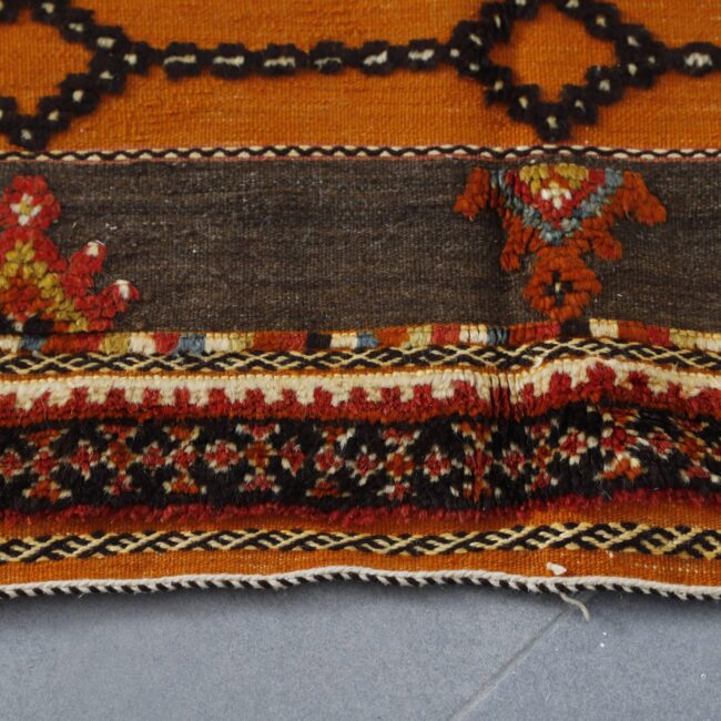 Glaoui Carpet 6.9×3.4 Ft – Vintage Moroccan Handmade Rug - Image 5