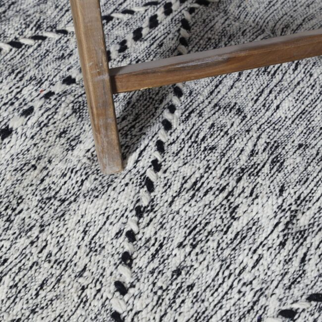 Zanafi Kilim Rug – 7.9×4.7 ft Handmade Moroccan Flatweave - Image 4