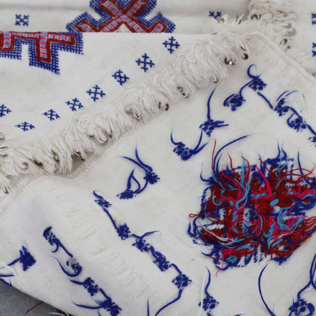 Wedding Blanket – Moroccan 6.2×5.2 Ft - Image 3
