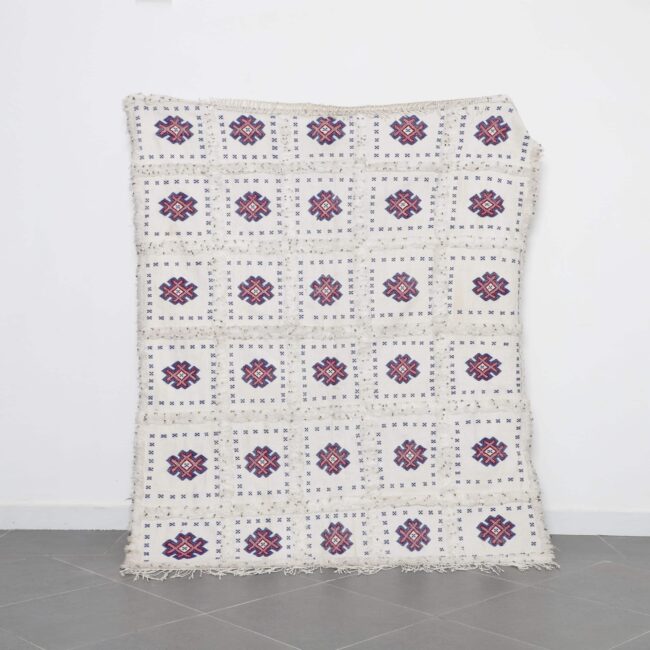 Moroccan Wedding Blanket 6.2×5.2 Ft