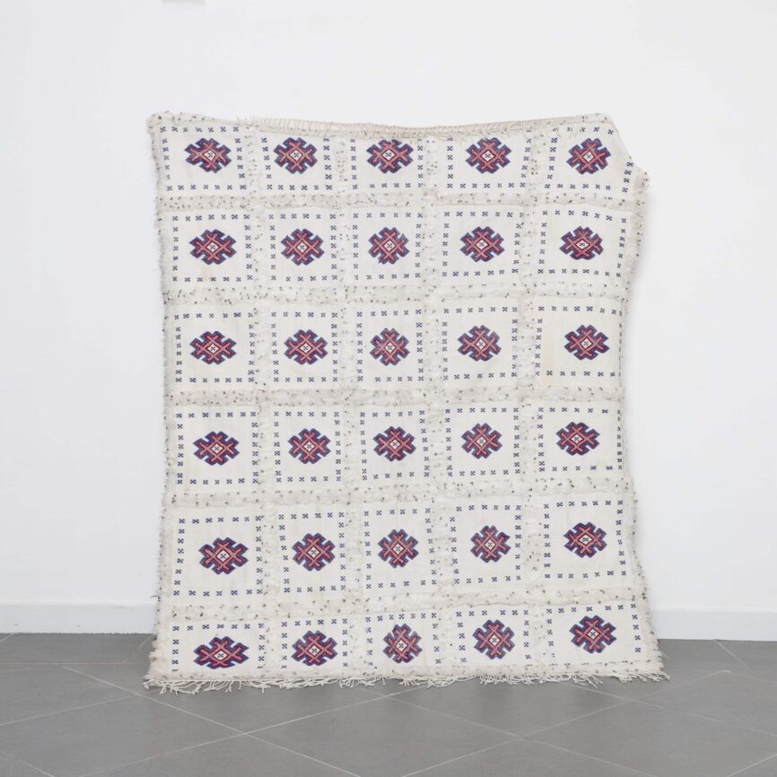 Moroccan Wedding Blanket 6.2×5.2 Ft