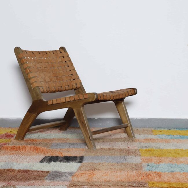 Boujaad Carpet 9.5×6.6 Ft – Authentic Moroccan Handmade Rug - Image 3