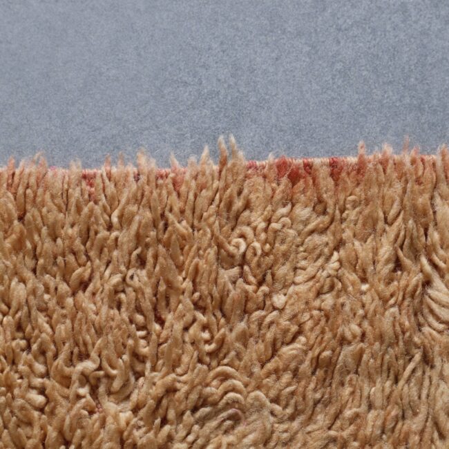 Vintage Moroccan Rug 9.4×4.6 Ft – Handcrafted Wool Carpet - Image 5