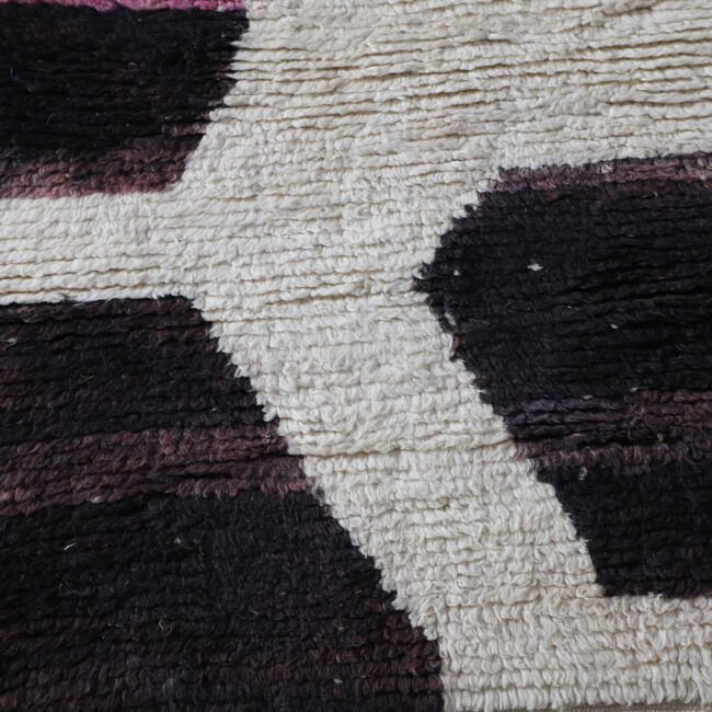 Beni Ourain Rug 9.2×6.9 Ft – Handknotted Moroccan Wool - Image 4