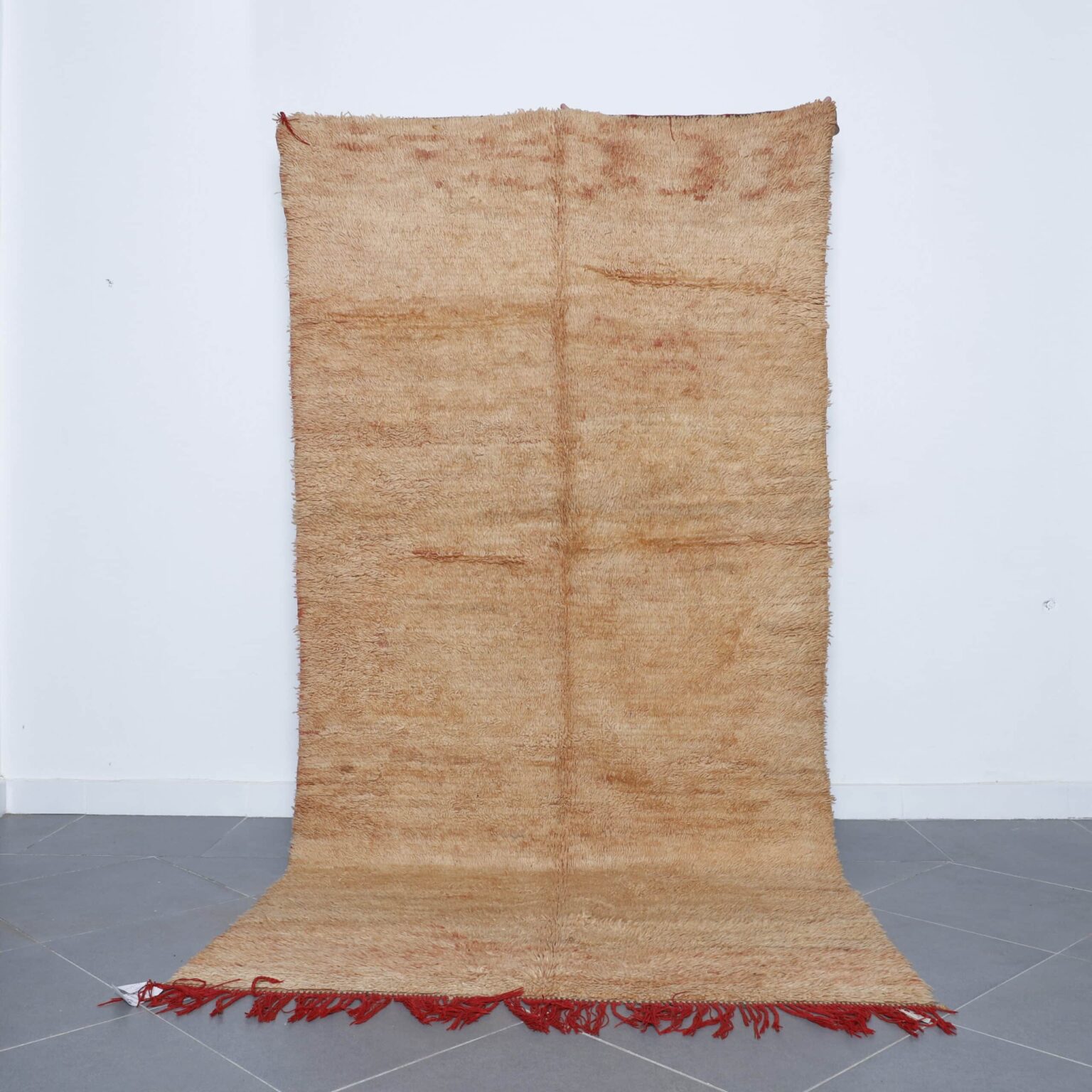 Vintage Moroccan Rug 9.4×4.6 Ft