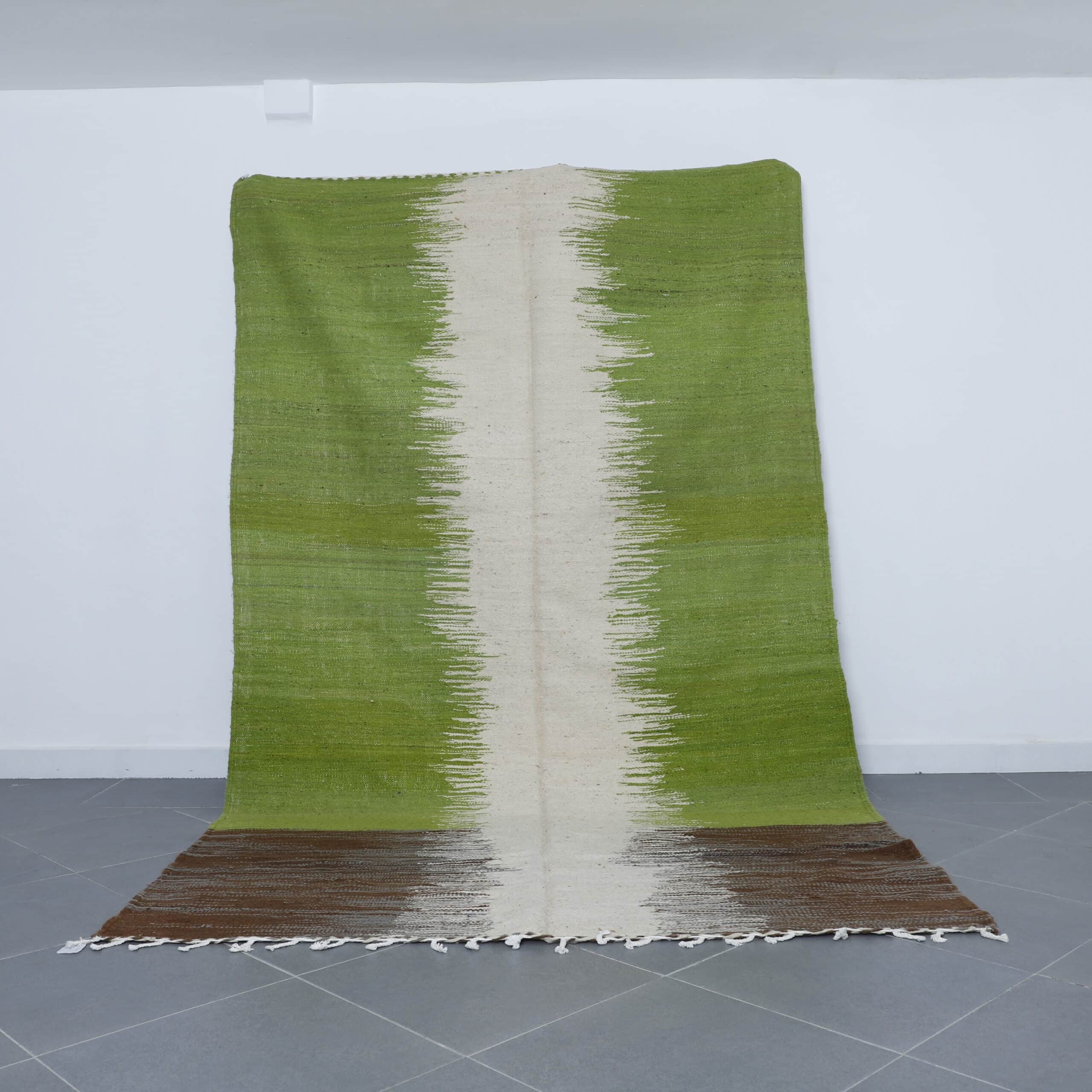 Zanafi Kilim Rug 10.5×6.4 Ft handwoven in Morocco