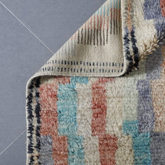 Boujaad Rug 9.5×6.9 Ft – Handwoven Moroccan Carpet - Image 5