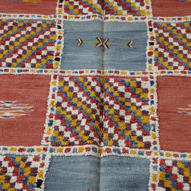 Boujaad Rug 7.9×5.1 ft – Handmade Moroccan Wool Carpet - Image 3