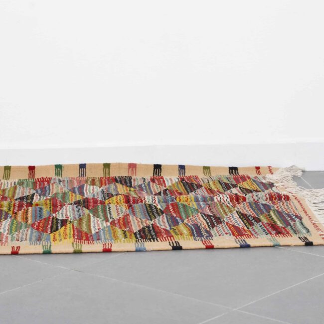 Kilim Rug Pecasso 4.9×3.3 Ft – Handmade Moroccan Wool - Image 5