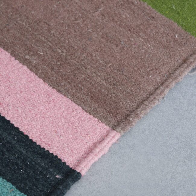 Boujaad Kilim Rug 9.5×6.2 Ft - Image 5