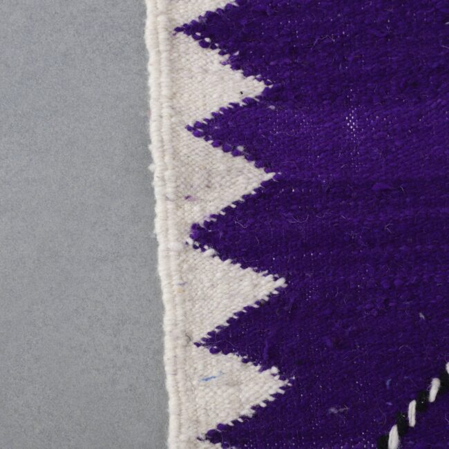 Zanafi Kilim Rug 7.9×4.9 Ft – Handwoven Moroccan Wool - Image 5