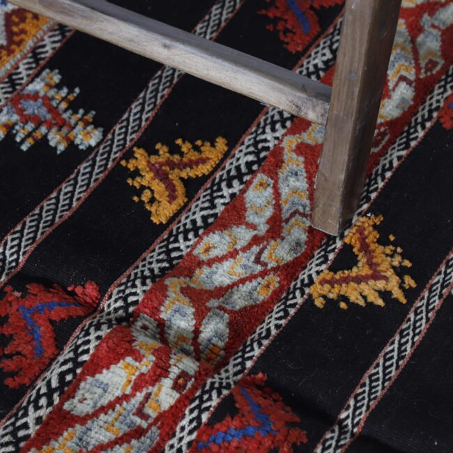 Square Glaoui Rug 4.3×4.4 Ft – Handmade Moroccan Wool - Image 5