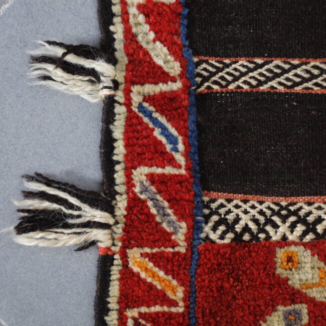 Square Glaoui Rug 4.3×4.4 Ft – Handmade Moroccan Wool - Image 2