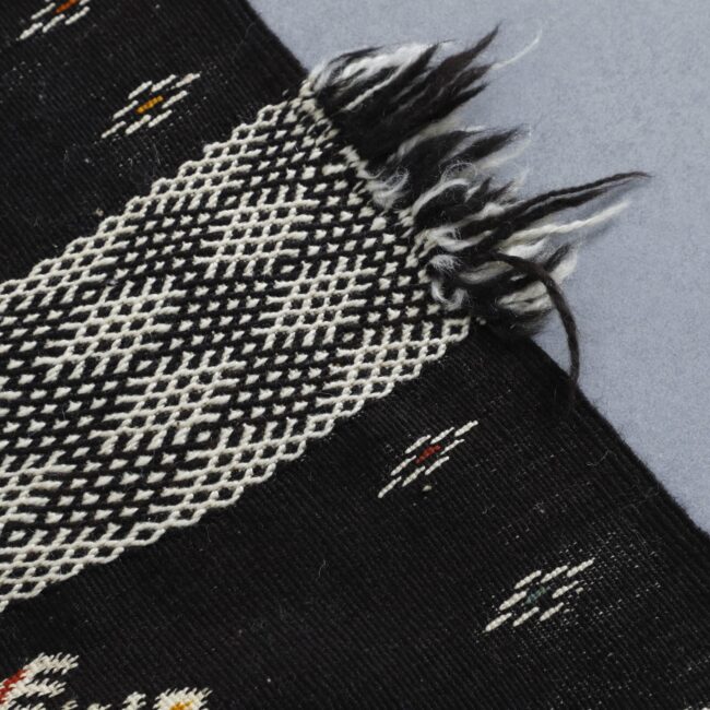 Vintage Kilim Rug 5.7×3.9 Ft - Image 6