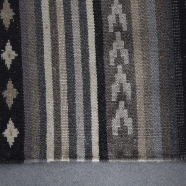 Tunisian Vintage Kilim Rug Handmade Wool Tribal Design