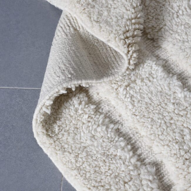 Beni Ourain Rug 8.2×6.9 Ft – Handmade Moroccan Wool - Image 2