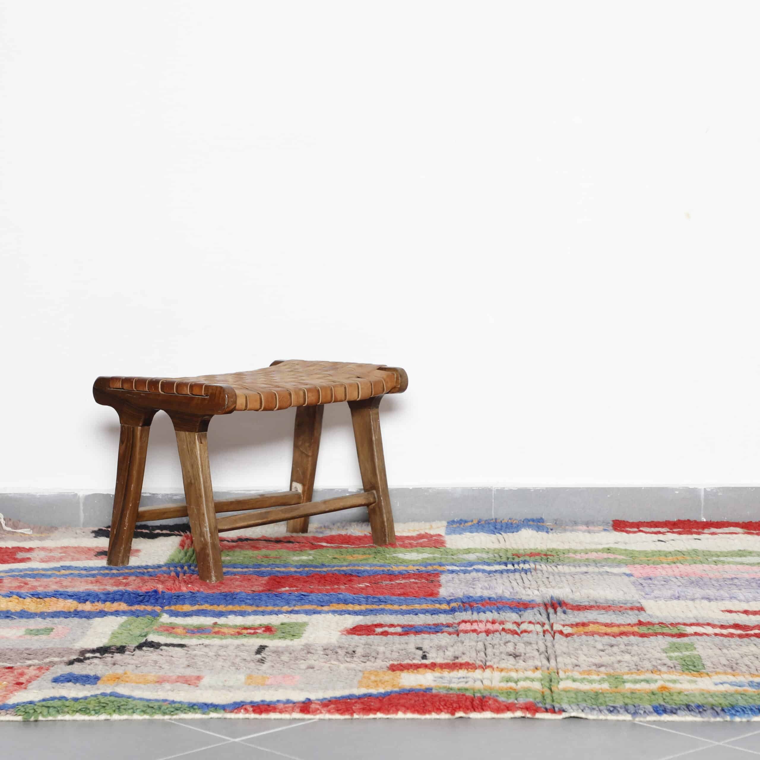 Vintage Boujaad Rug 8.6×5.9 Ft – Handmade Moroccan - Image 2