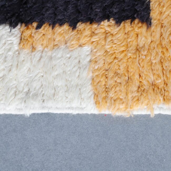 Colorful Boujaad Rug 6.2×5.2 Ft – Handcrafted Moroccan Wool Carpet - Image 4