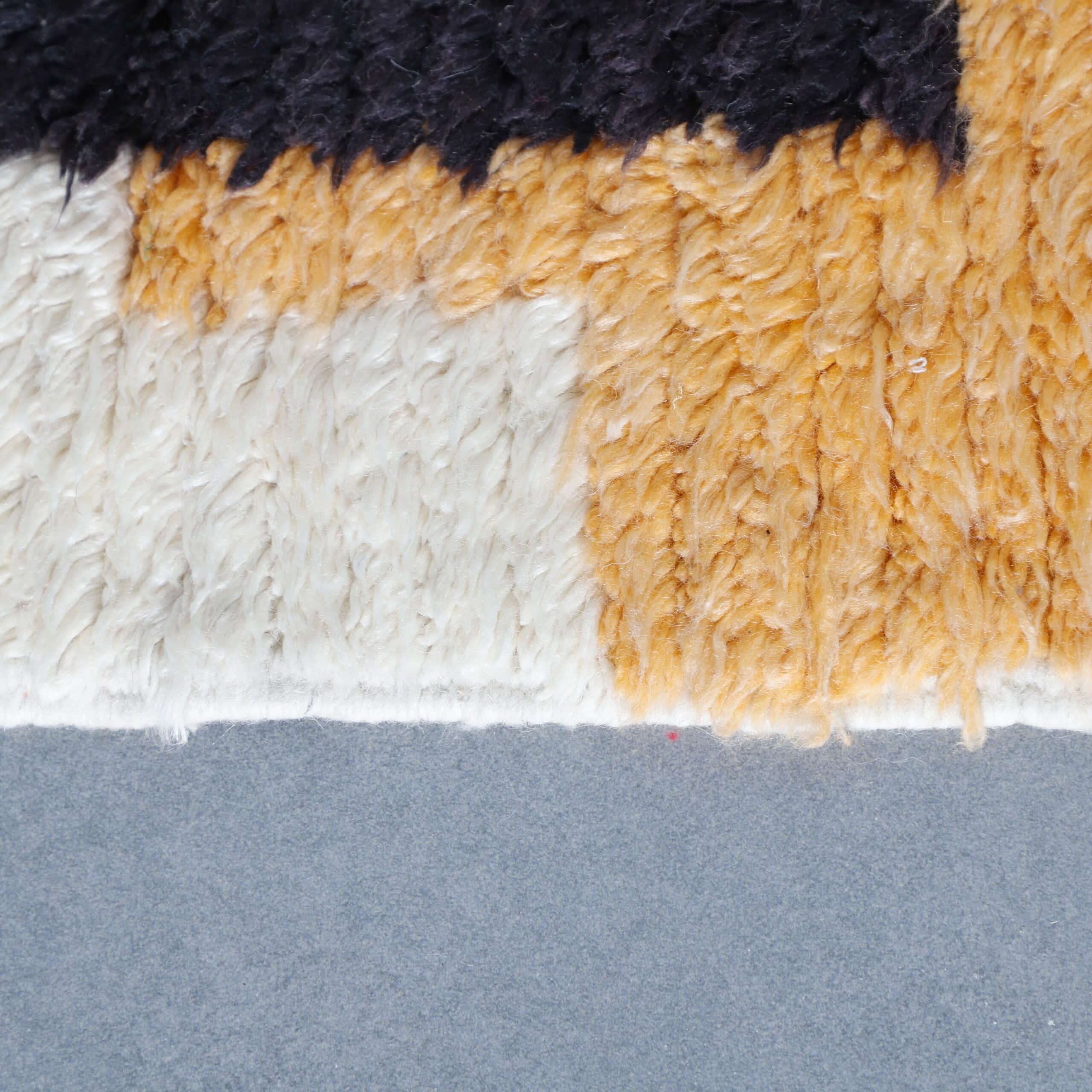 Colorful Boujaad Rug 6.2×5.2 Ft – Handcrafted Moroccan Wool Carpet - Image 4