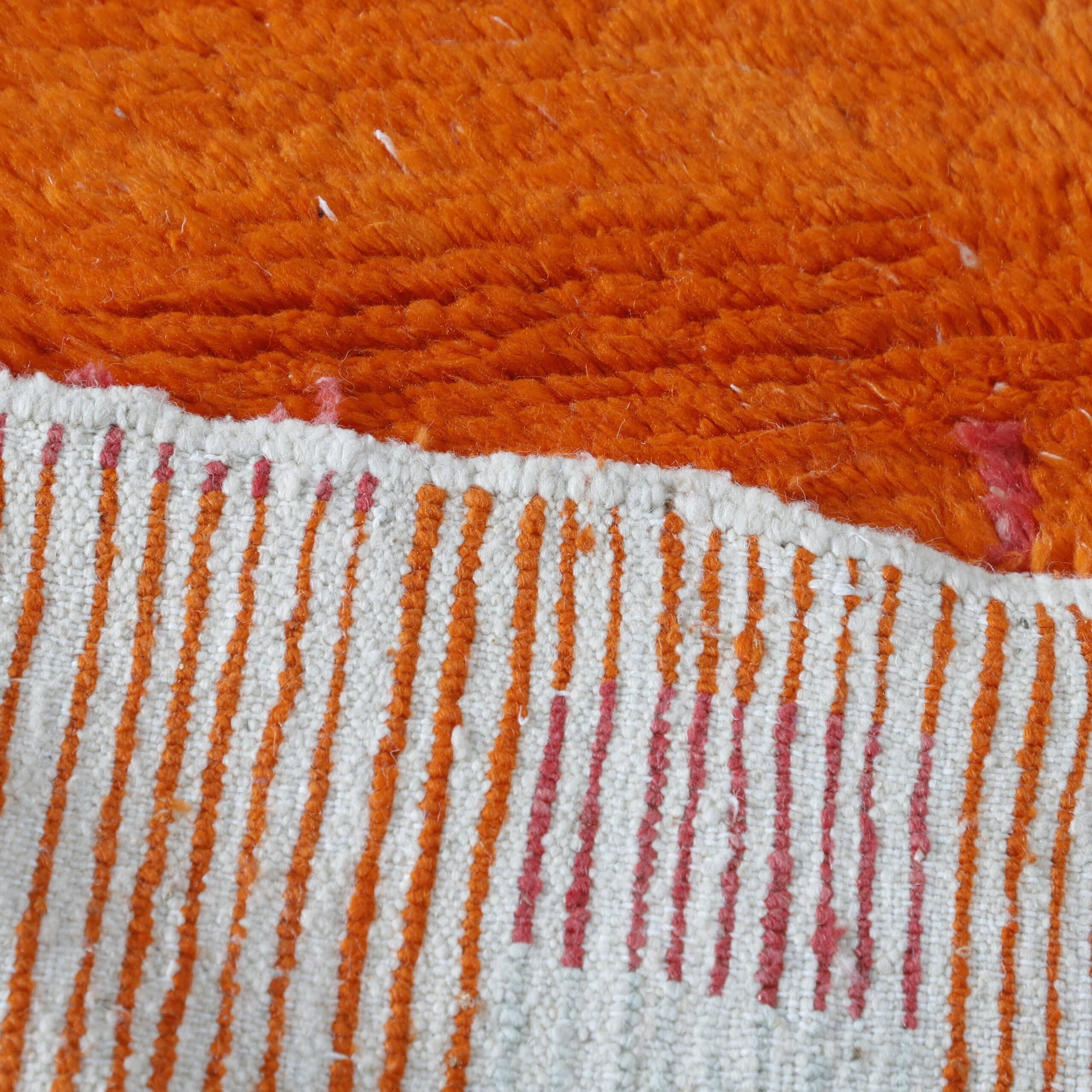 Boujaad Rug 7.0×5.0 Ft – Handmade Moroccan Wool Carpet - Image 5