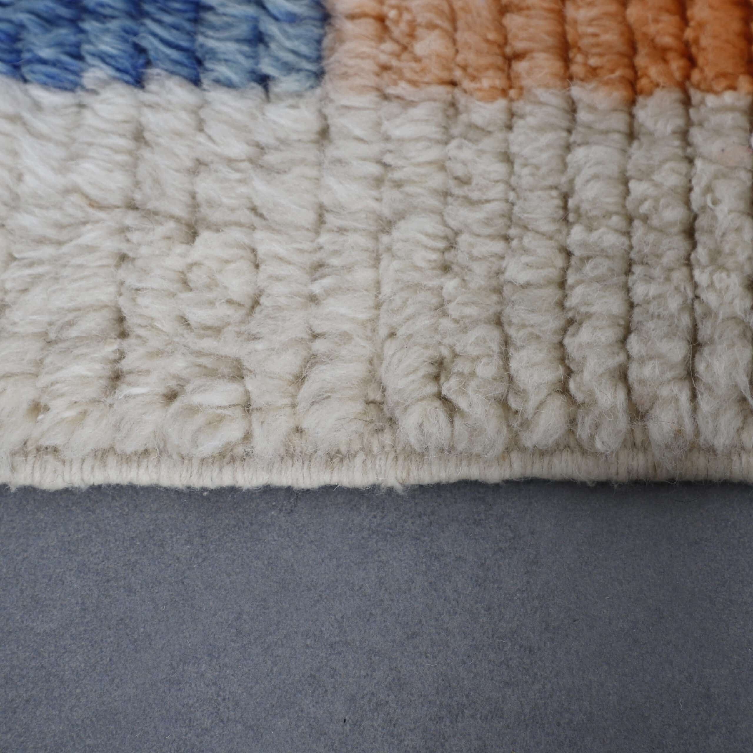 Boujaad Carpet 6.2×5.2 Ft – Handmade Moroccan Wool Rug - Image 3