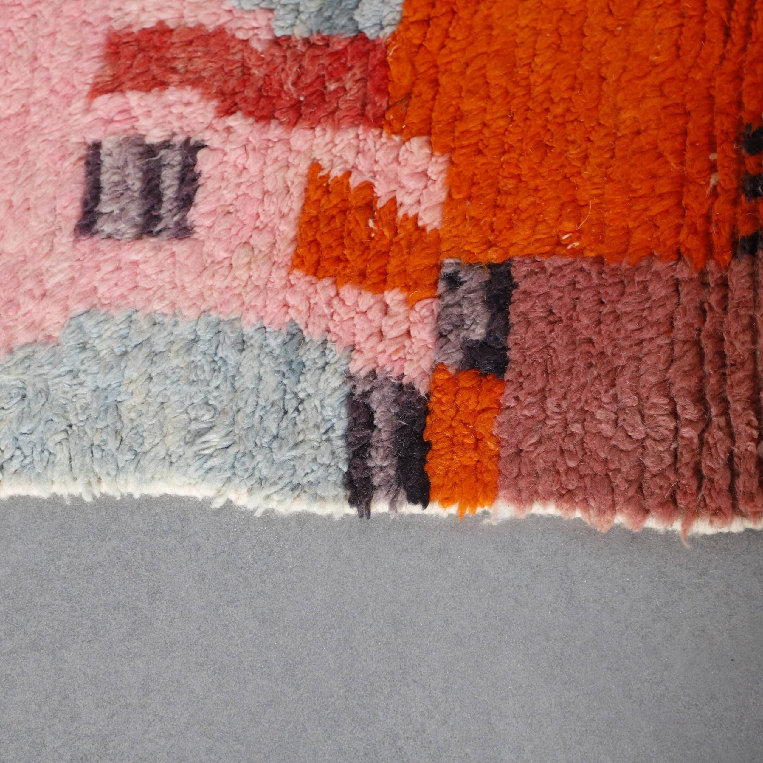 Boujaad Rug 7.0×5.0 Ft – Handmade Moroccan Wool Carpet - Image 4