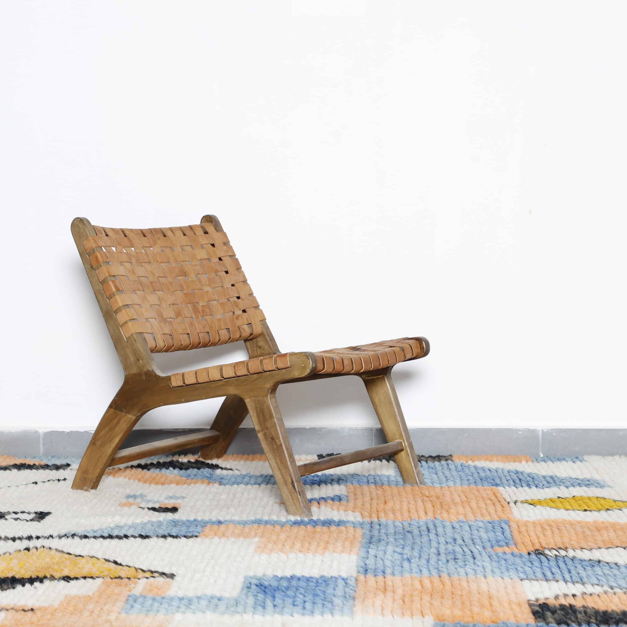 Boujaad Carpet 6.2×5.2 Ft – Handmade Moroccan Wool Rug - Image 2