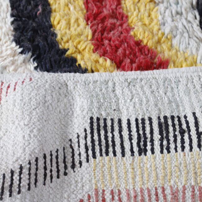 Boujaad Multicolored Rug 8.4×5.6 Ft - Image 2