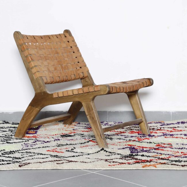 Colorful Azilal Rug 7.9×4.9 Ft - Image 3