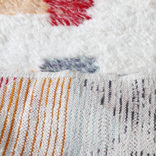 Colorful Boujaad Rug 6.7×5.4 ft – Handwoven - Image 3