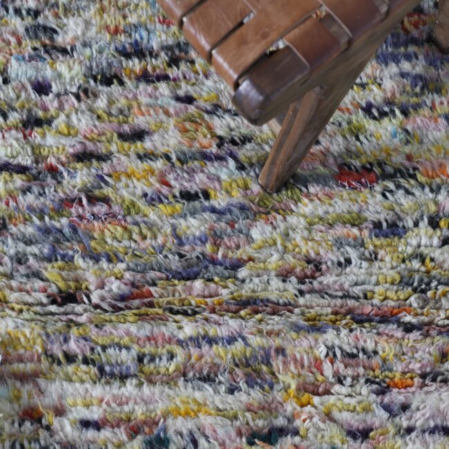 Fabulous Boujaad Carpet 5.3×6.6 Ft – Handcrafted Moroccan Rug - Image 4