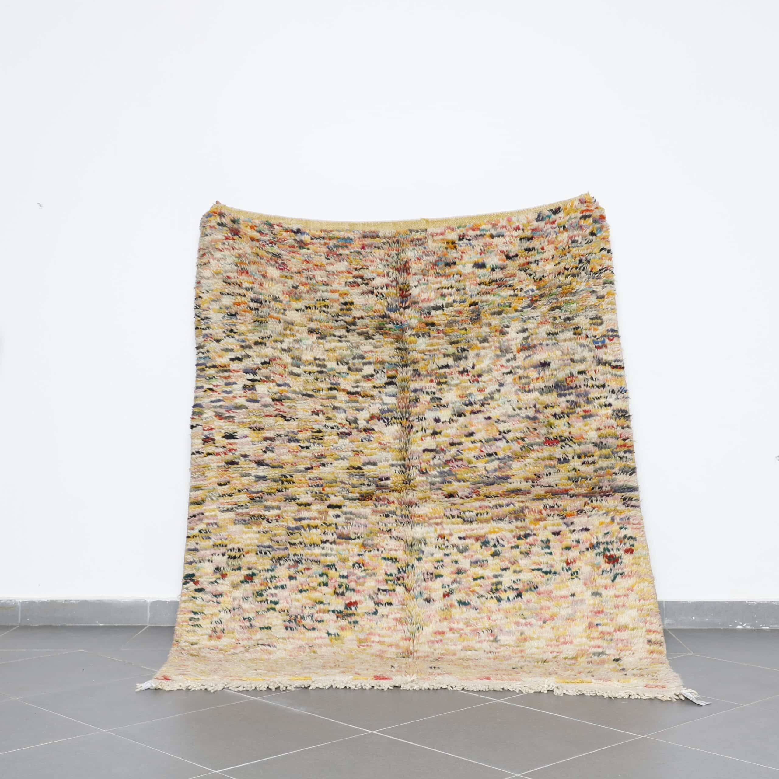 Fabulous Boujaad Carpet 5.3×6.6 Ft Moroccan Rug