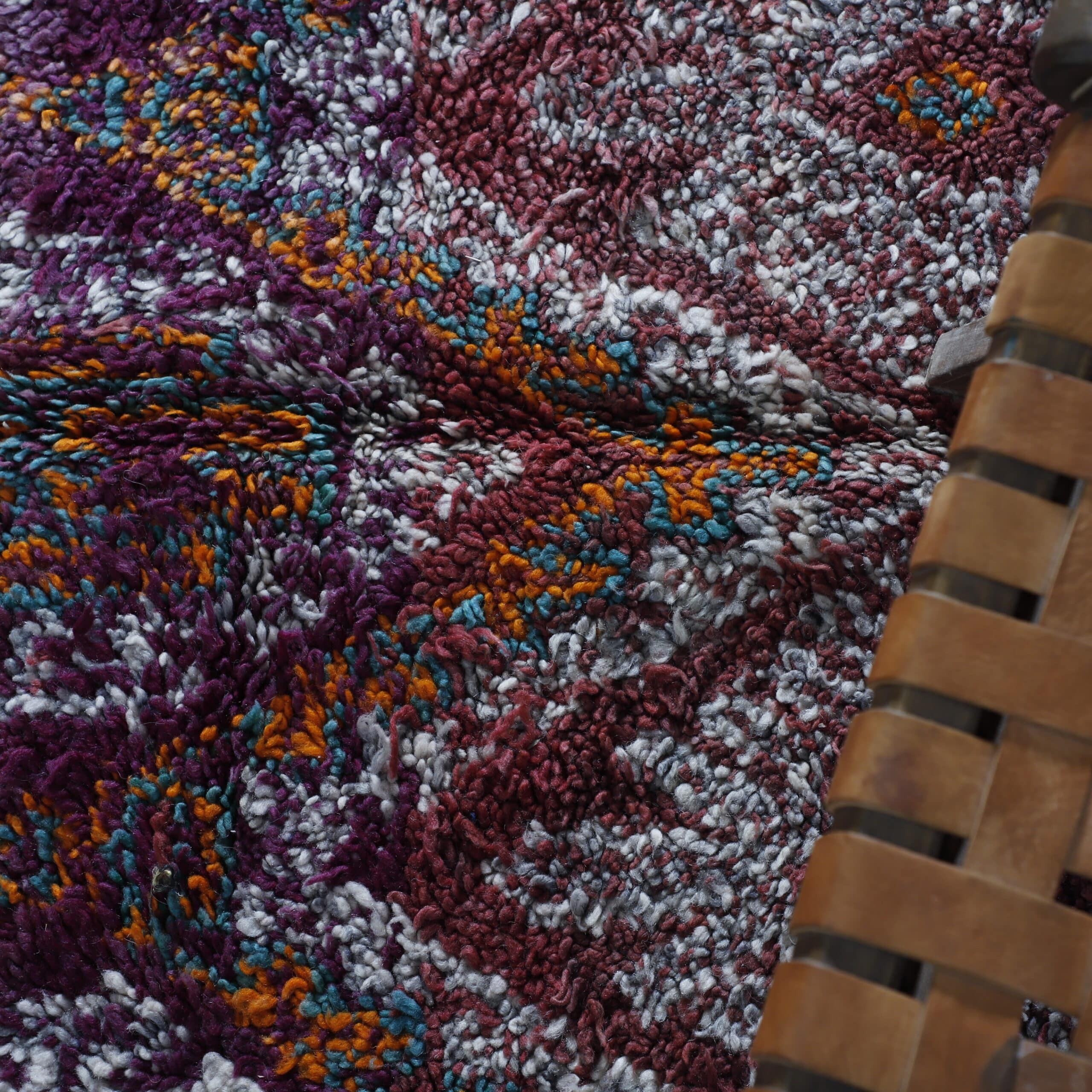 Vintage Taznakht Rug Hannouka – Handcrafted Moroccan Beauty - Image 2