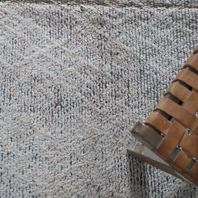 Vintage Beni Mguild Rug 9.6×6.8 Ft – Handmade Moroccan Wool Carpet - Image 5