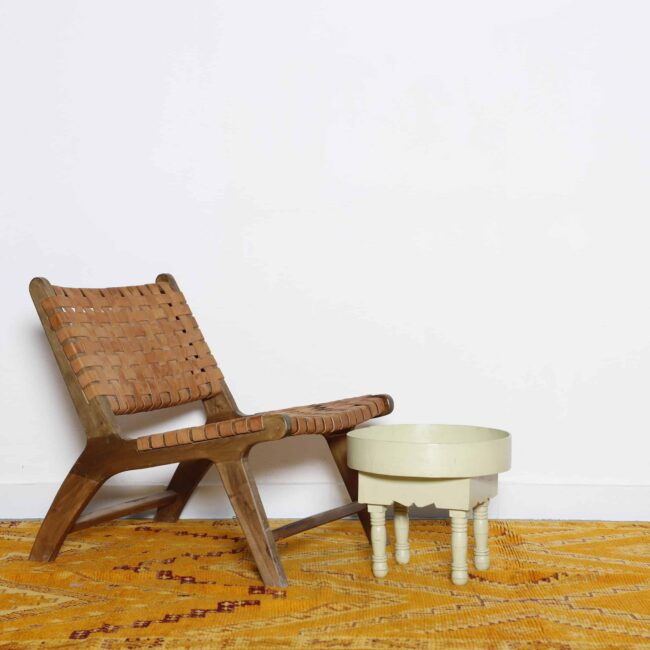 Vintage Tammassine Rug 12.2×4.7 Ft – Moroccan Handmade - Image 2