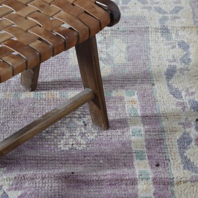 Vintage Oulad Bousbaa Rug 5.8×9.8 Ft – Authentic Moroccan Carpet - Image 2