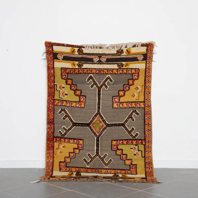 Gorgeous Glaoui Rug 6.4×4.3 Ft Handmade Moroccan Wool