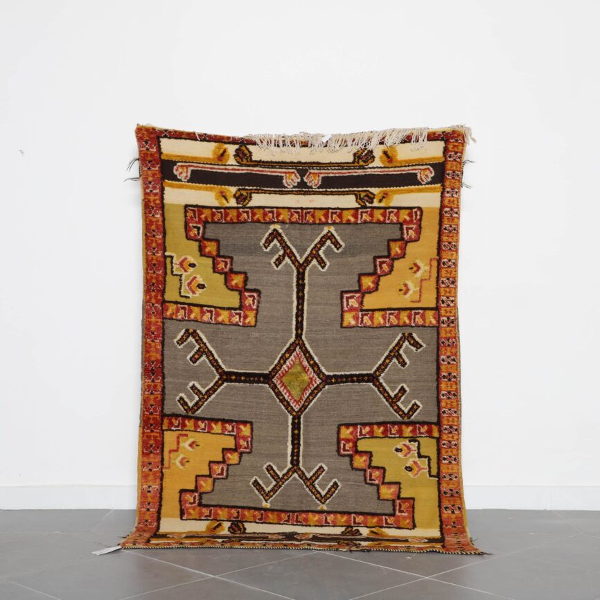 Gorgeous Glaoui Rug 6.4×4.3 Ft Handmade Moroccan Wool