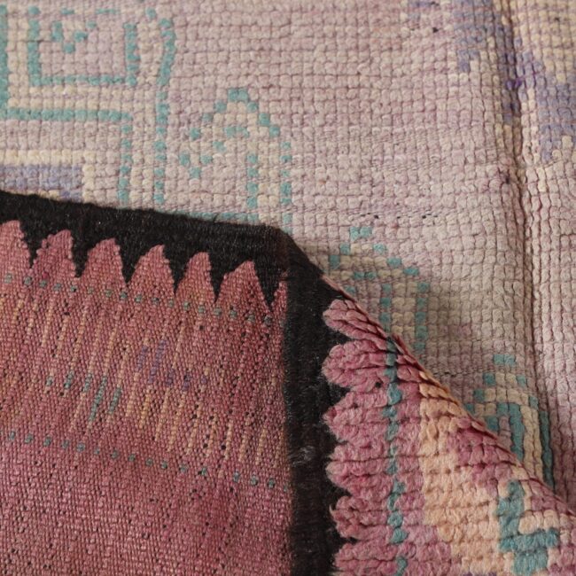 Vintage Bousbaa Carpet 9×5 Ft – Authentic Moroccan Rug - Image 2