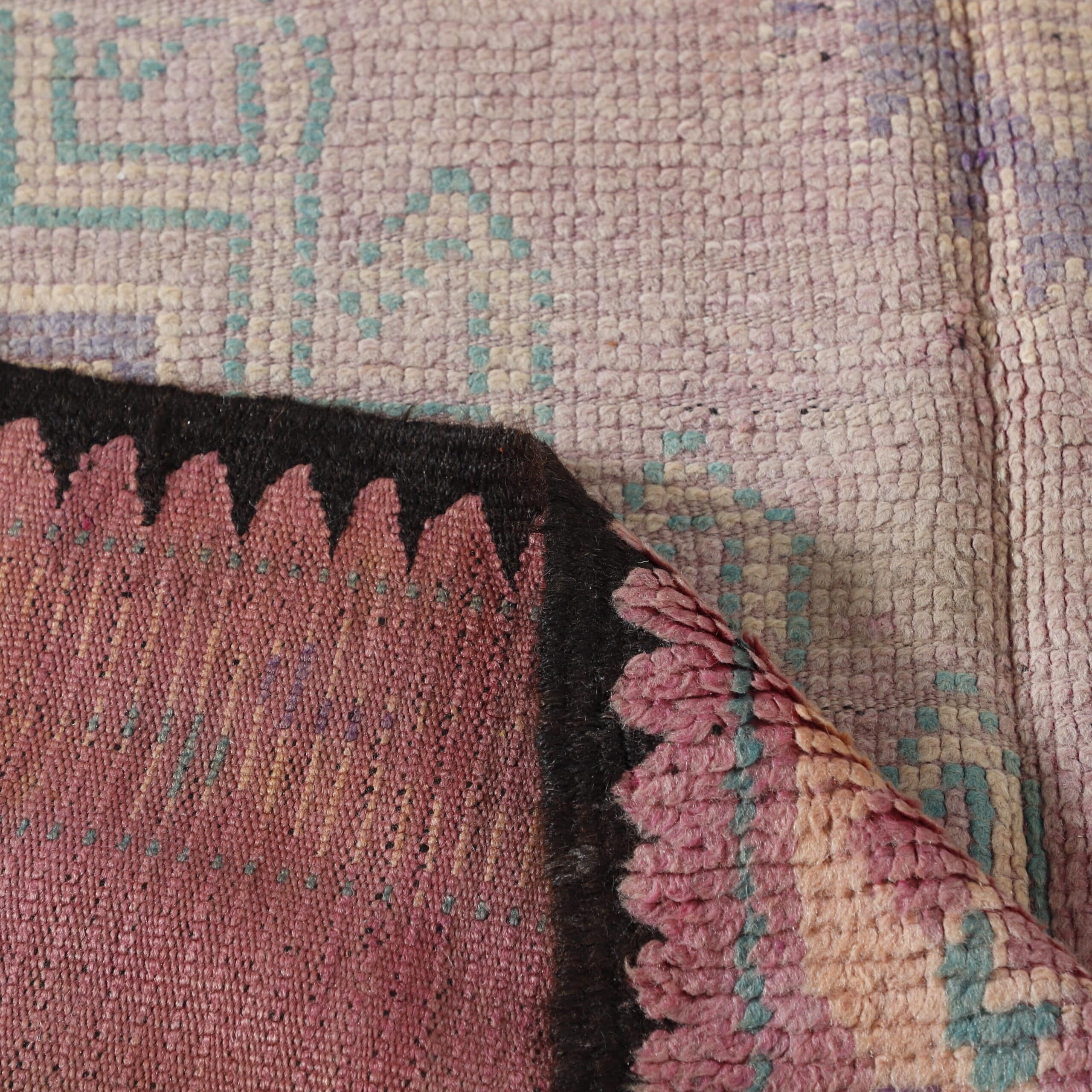 Vintage Bousbaa Carpet 9×5 Ft – Authentic Moroccan Rug - Image 2