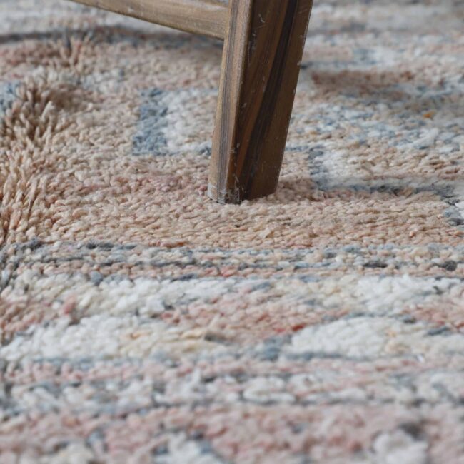 Vintage Boujaad Rug 7.5×5.6 Ft – Moroccan Handmade - Image 8