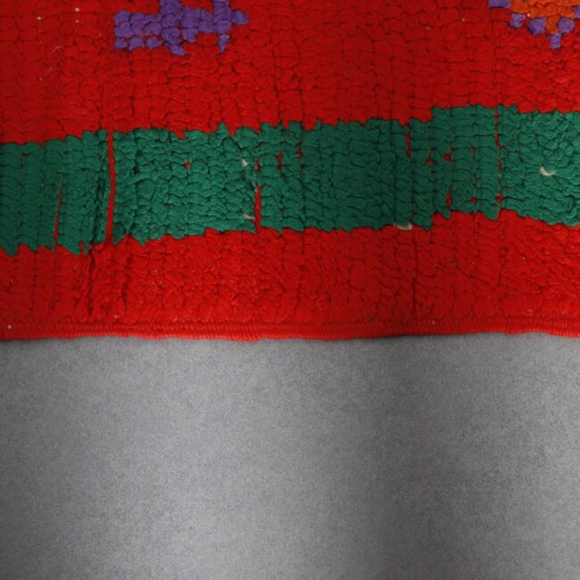 Vintage Red Boujaad Rug – 9.1×5.8 ft Handwoven Moroccan Carpet - Image 5