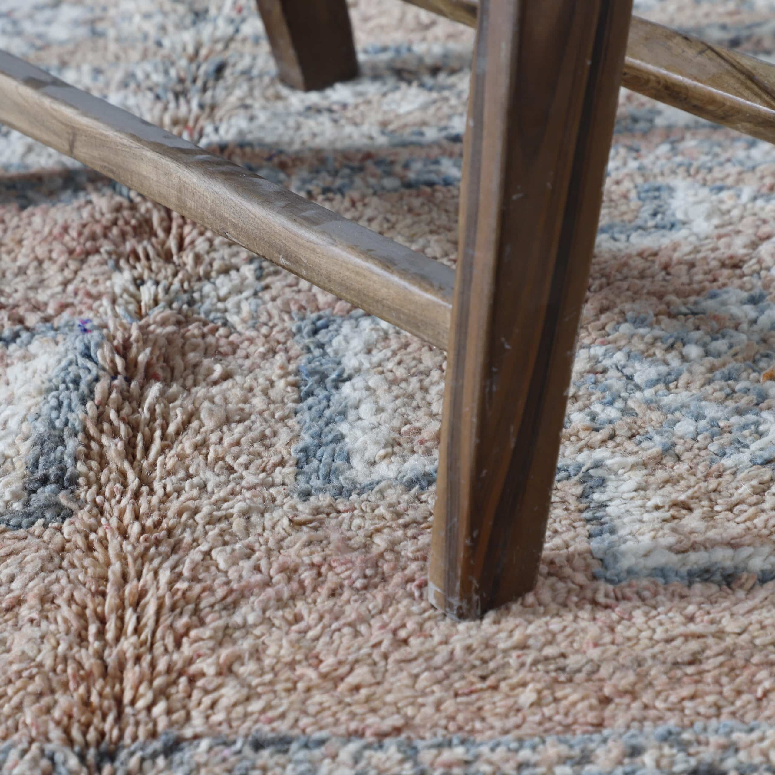 Vintage Boujaad Rug 7.5×5.6 Ft – Moroccan Handmade - Image 2