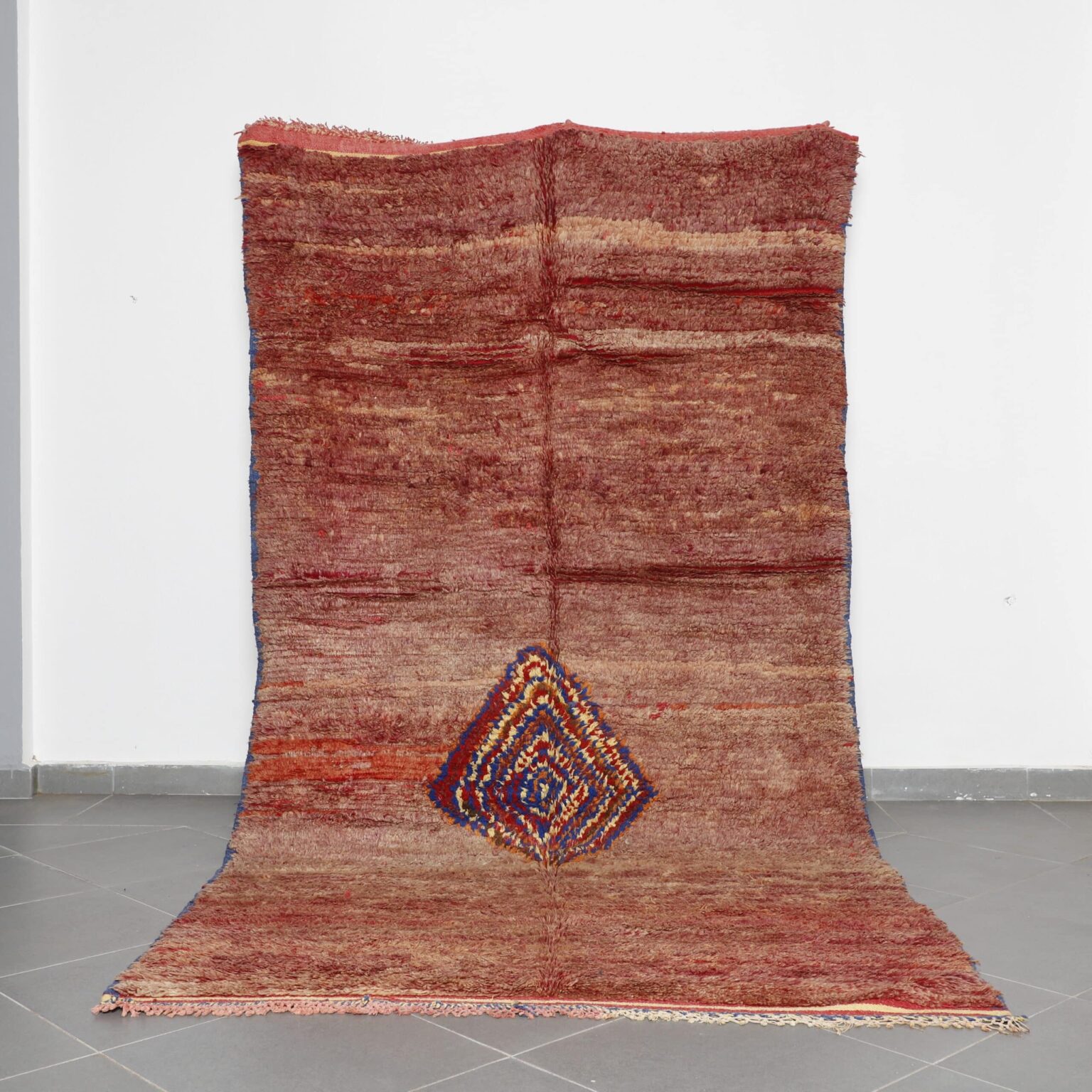 Boujaad Carpet 11.6×5.6 Ft Moroccan Wool Rug