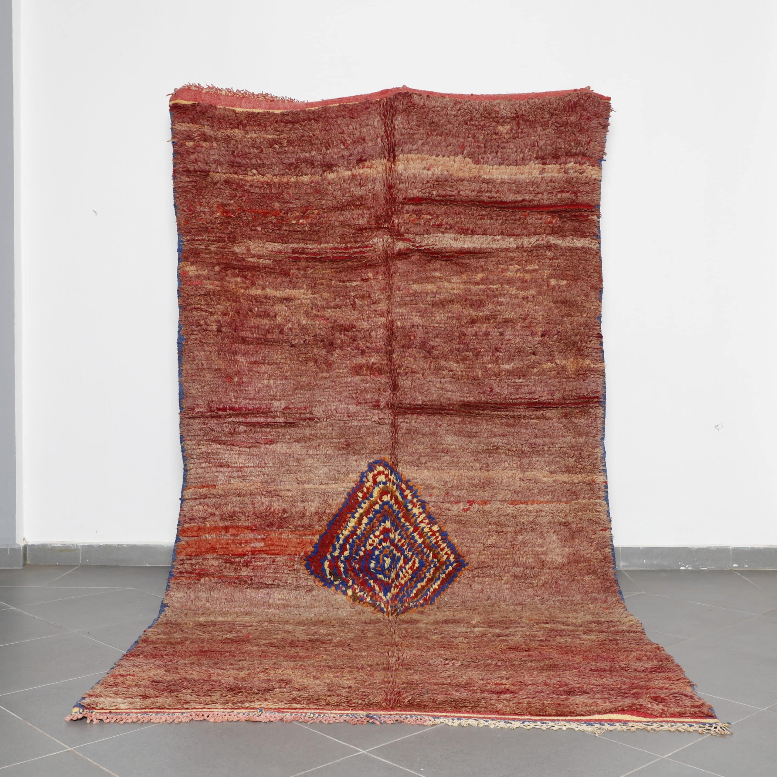 Boujaad Carpet 11.6×5.6 Ft Moroccan Wool Rug