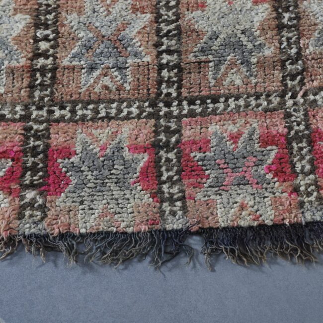 Vintage Beni Mguild Rug 6.8×5.8 Ft - Image 4