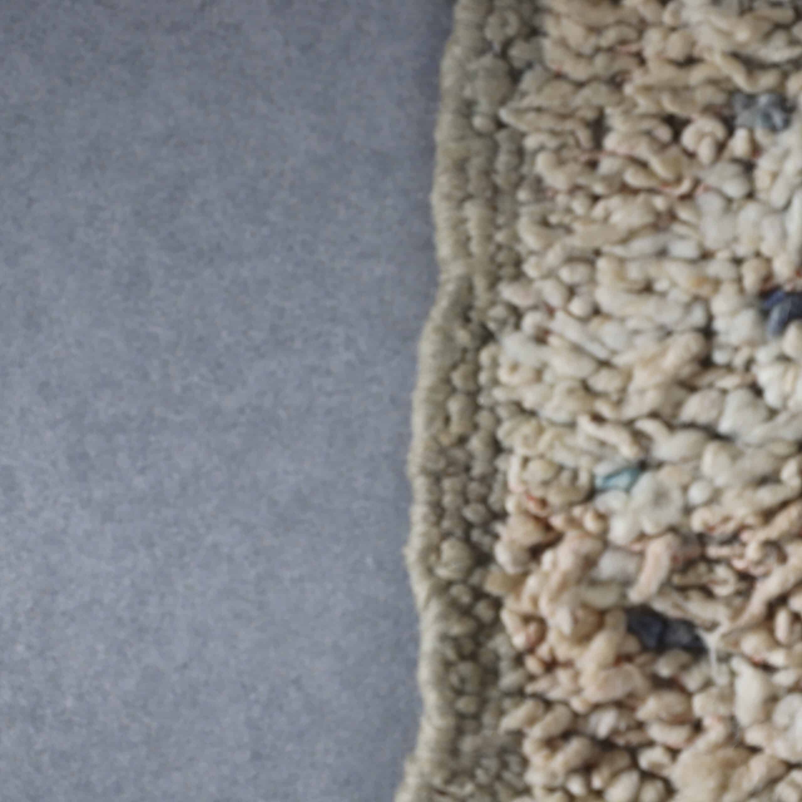 Old Beni Mguild Carpet 8.0×5.4 Ft – Moroccan Wool Rug - Image 5