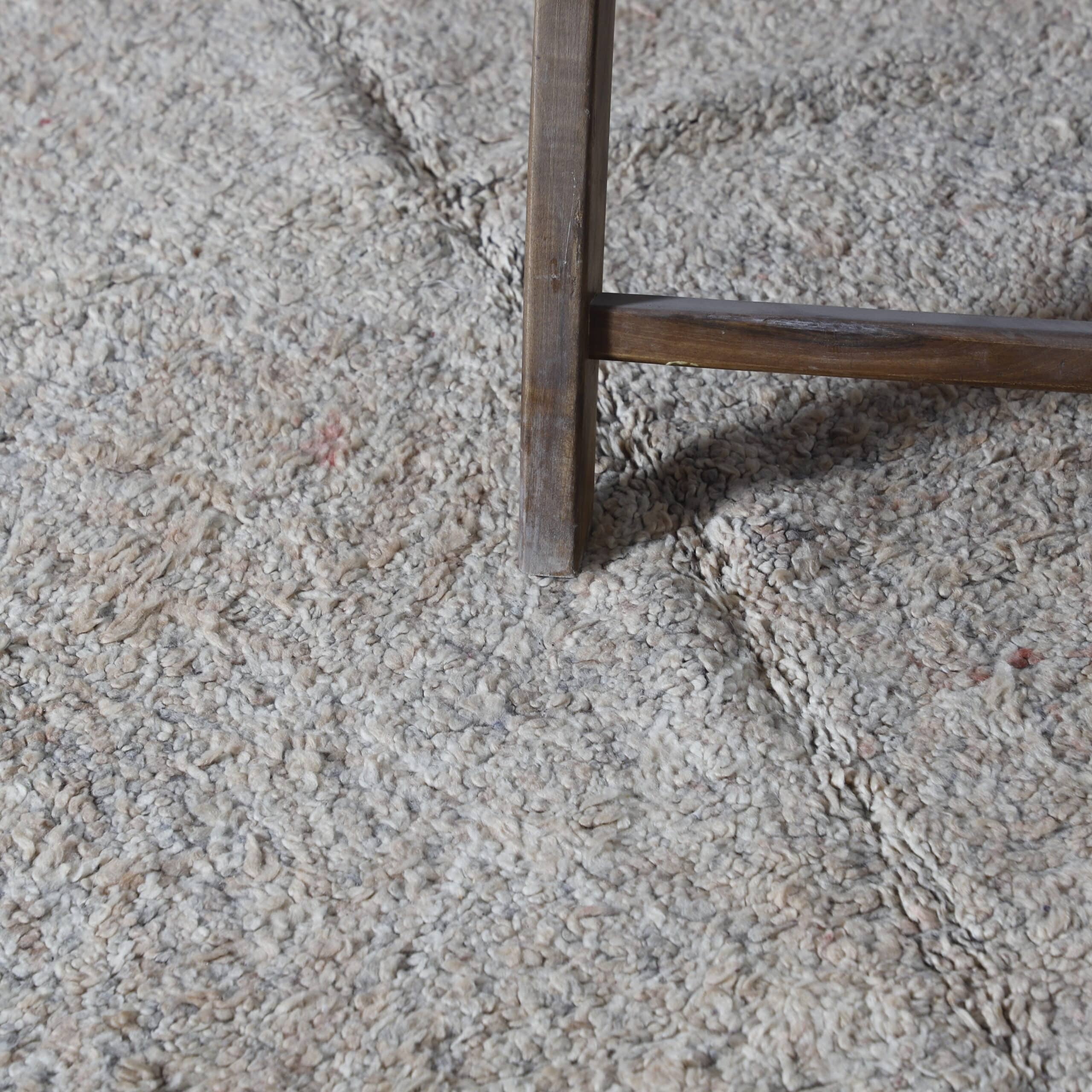 Vintage Beni Mguild Rug 9.0×6.7 Ft – Moroccan Wool Carpet - Image 2