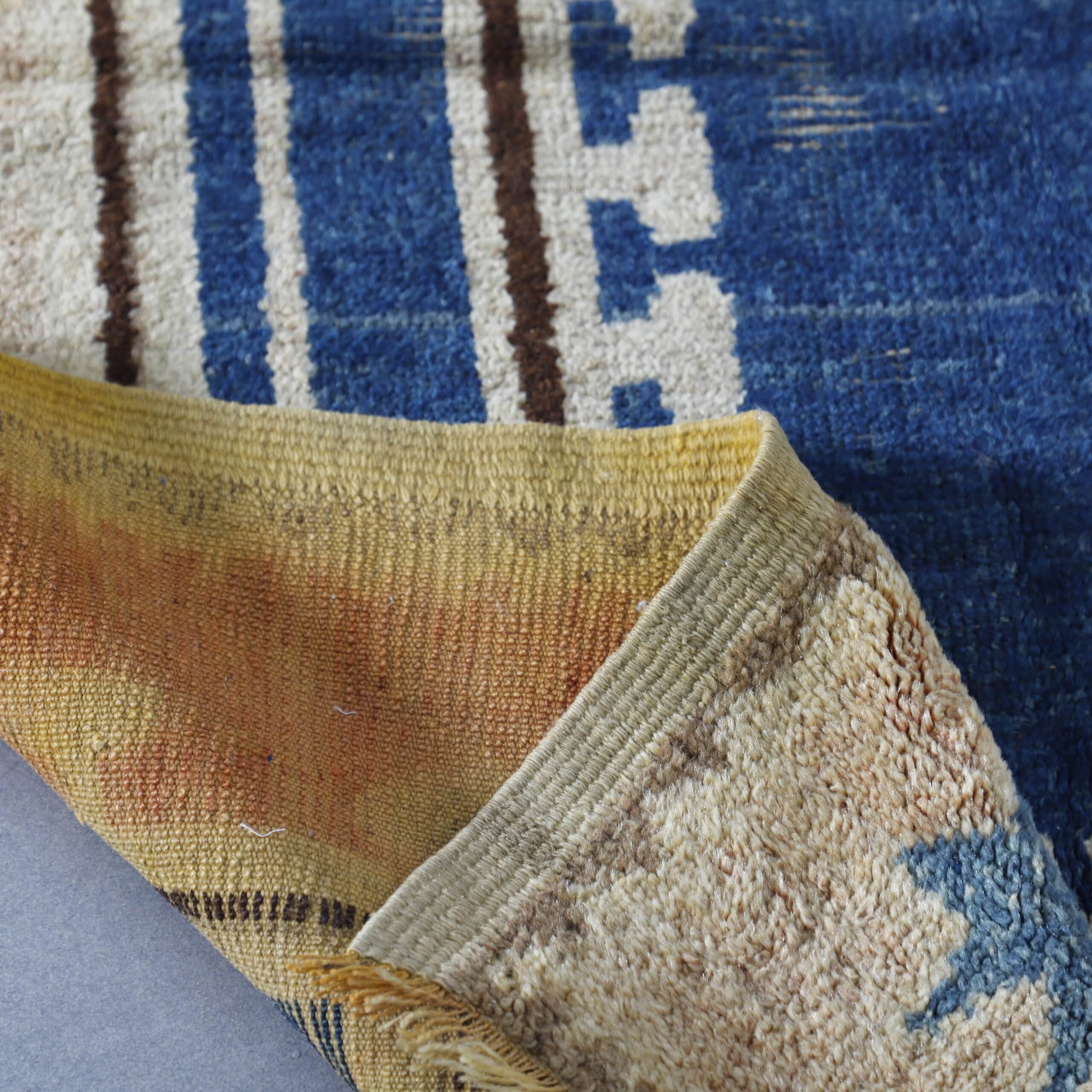 Vintage Taznakht Rug 5.4×3.4 Ft – Moroccan Handmade - Image 4