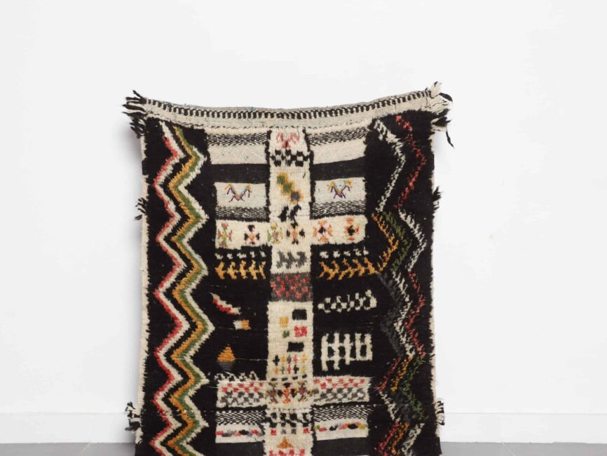 Ait Kalla Carpet 4.5×3.3 Ft Handmade Moroccan Wool